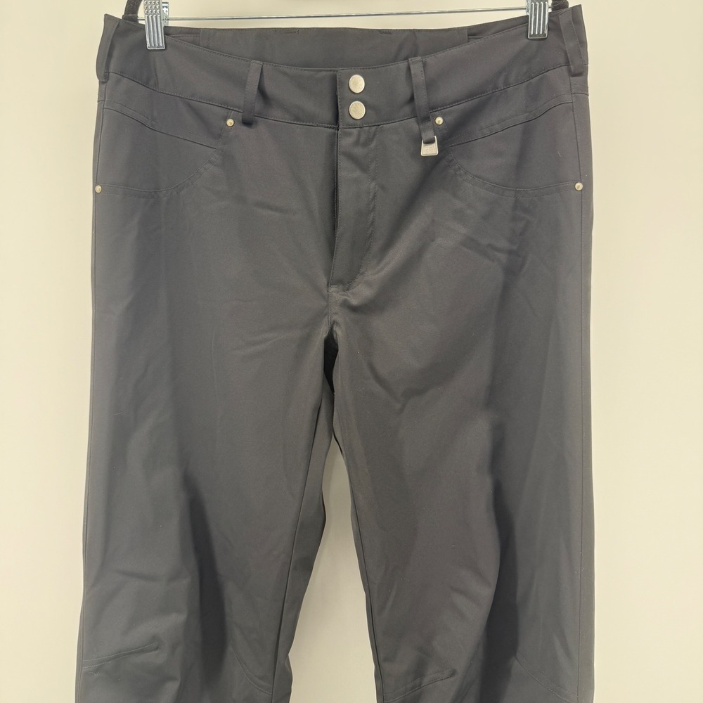 Nils Womens Black Waterproof Breathable Insulated Ski Snow Pants Size 14